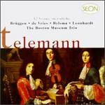 Telemann: Sonate (12) Metodiche - Boston Museum Trio; Daniel Stepner (violin); John Gibbons (harpsichord); Laura Jeppesen (viola da gamba)