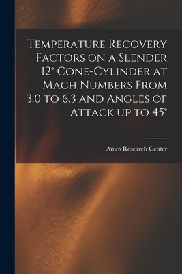 Temperature Recovery Factors on a Slender 12 Cone-cylinder at Mach Numbers From 3.0 to 6.3 and Angles of Attack up to 45 - Ames Research Center (Creator)
