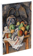 Teneues - Sketchbook: Ginger Jar by Paul Cezanne, Hardcover, Exposed Spine, Lays Flat, Large Format, White Kraft Paper: Large Format Hardcover Sketchbook