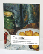 Teneues - Wrapping Paper Book: Cezanne, Paperback Book, Folded, Preforated Pages: Big Format Flat Magazine Style Book of Folded Wrapping Paper Pages