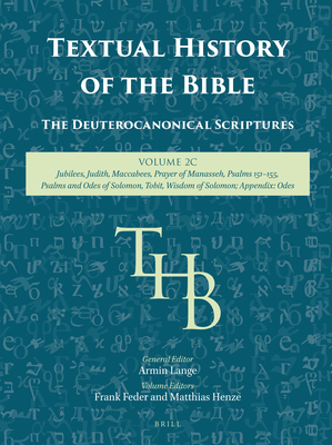 Textual History of the Bible Vol. 2c - Feder, Frank, and Henze, Matthias