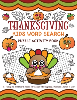 Thanksgiving Kids Word Search: Puzzle Activity Book - Spectrum, Nyx