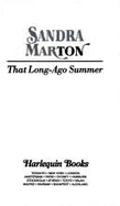 That Long-Ago Summer - Marton, Sandra