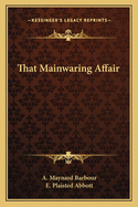 That Mainwaring affair