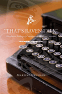 That's Raven Talk: Holophrastic Readings of Contemporary Indigenous Literatures