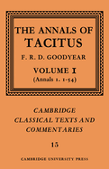 The Annals of Tacitus: Volume 1, Annals 1.1-54