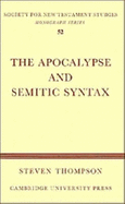 The Apocalypse and Semitic Syntax