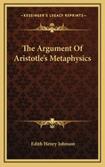 The Argument of Aristotle's Metaphysics