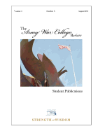 The Army War College Review: Volume 1 - Number 3