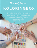 The art from Koloringbox: A collection of art from the team that brought you the famous monthly adult coloring box.
