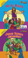 The Beginner's Bible Jesus Enters Jerusalem and He Is Risen: The Beginner's Bible Easter Flip Book