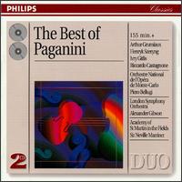 The Best of Paganini - Arthur Grumiaux (violin); Henryk Szeryng (violin); Ivry Gitlis (violin); Riccardo Castagnone (piano); Tasso Janopoulo (piano)