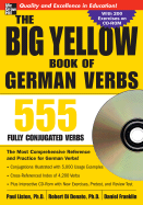 The Big Yellow Book of German Verbs (Book W/CD-ROM): 555 Fully Conjugated Verbs