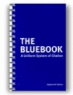 The Bluebook : a uniform system of citation - Harvard Law Review Association