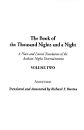 The Book of the Thousand Nights and a Night: V2