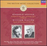 The British Music Collection: Benjamin Britten & William Walton - Benjamin Britten (piano); Dennis Brain (horn); Edith Sitwell; English Opera Group Ensemble; Peter Pears (vocals);...
