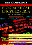 The Cambridge Biographical Encyclopedia - Crystal, David (Editor)