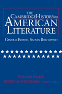 The Cambridge History of American Literature, Volume 8: Poetry and Criticism, 1940-1995