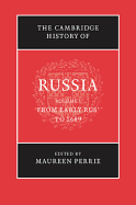 The Cambridge History of Russia 3 Volume Hardback Set