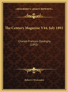 The Century Magazine V44, July 1892: Charles-Francois Daubigny (1892)