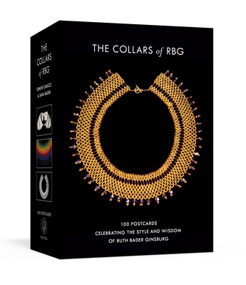 The Collars of Rbg Postcards: 100 Postcards Celebrating the Style and Wisdom of Ruth Bader Ginsburg - Bader, Sara