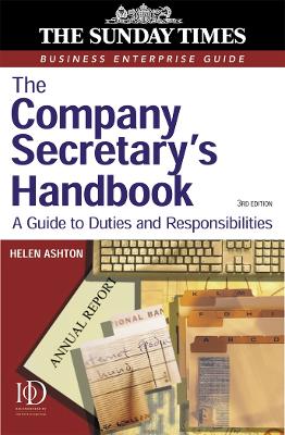 The Company Secretary's Handbook: A Guide to Statutory Duties and Responsibilities - Ashton, Helen