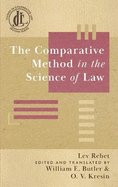 The Comparative Method in the Science of Law