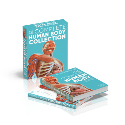 The Complete Human Body Collection: 2-Book Box Set - Human Body Reference Guide and Anatomy Coloring Book - DK