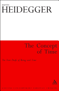 The Concept of Time: The First Draft of Being and Time