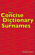 The Concise Dictionary of Surnames