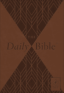The Daily Bible (Nlt, Milano Softone, Brown)