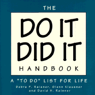 The Do It Did It Handbook - Raisner, Debra, and Raisner, David H, and Klausner, Glenn