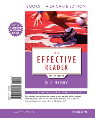 The Effective Reader - Henry, D J