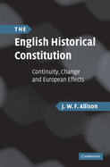 The English Historical Constitution