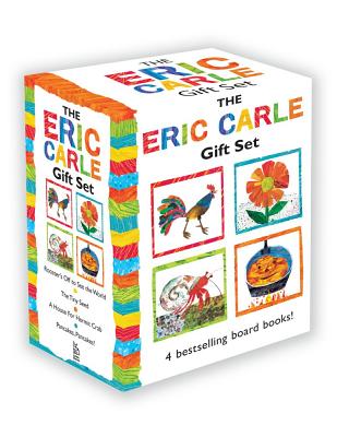 The Eric Carle Gift Set (Boxed Set): The Tiny Seed; Pancakes, Pancakes!; A House for Hermit Crab; Rooster's Off to See the World - 