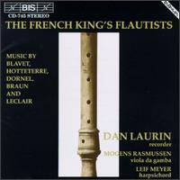 The French King's Flautists' - Dan Laurin (recorder); Leif Meyer (harpsichord); Mogens Rasmussen (viola da gamba)