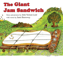 The Giant Jam Sandwich Board Book Board Book