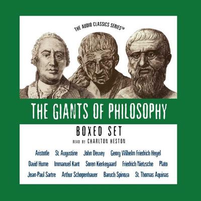 The Giants of Philosophy Series - Boxed Set - Various Authors, and Heston, Charlton (Read by), and Lachs, John, PH.D (Editor)