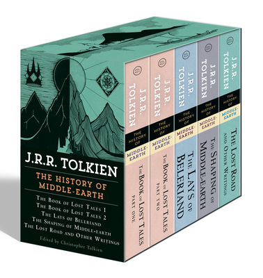 The History of Middle-Earth 5-Book Boxed Set: The Book of Lost Tales 1, the Book of Lost Tales 2, the Lays of Beleriand, the Shaping of Middle-Earth, the Lost Road and Other Writings - Tolkien, J R R, and Tolkien, Christopher (Editor)