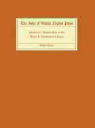 The Index of Middle English Prose Handlist I: Manuscripts in the Henry E. Huntington Library
