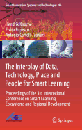 The Interplay of Data, Technology, Place and People for Smart Learning: Proceedings of the 3rd International Conference on Smart Learning Ecosystems and Regional Development