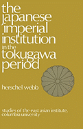 The Japanese imperial institution in the Tokugawa period.