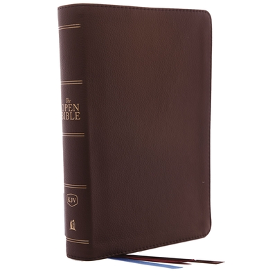 The KJV Open Bible Red Letter Edition [Brown] by Thomas Nelson - Alibris