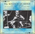 The Kolisch Quartet plays Schubert Quartets