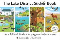 The Lake District Sticker Book: The Wildlife of Cumbria in Gorgeous Fold-Out Scenes