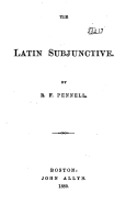 The Latin Subjunctive