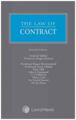 The Law of Contract - Halson, Roger, Professor (General editor), and Brownsword, Roger, Professor (Contributions by), and Stannard, John, Dr...