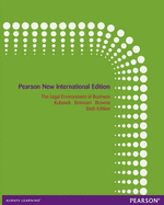 The Legal Environment of Business: Pearson New International Edition - Kubasek, Nancy K., and Brennan, Bartley A, and Browne, M. Neil