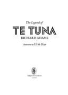 The Legend of Te Tuna - Adams, Richard