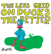 The Less Said On Ducks, the Better